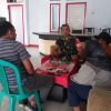 Bersama Pamong Desa, Koramil 1608 Karangampel Komsos Bahas Tentang Kondusifitas Wilayah
