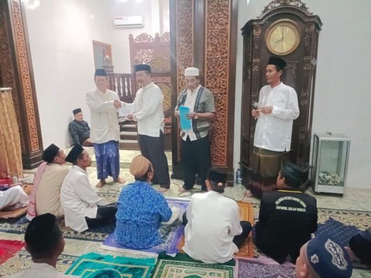 Koramil 1604 Jatibarang Bersama Forkopimcam Melaksanakan Safari Ramadhan di Pemdes Pawidean