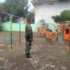 Babinsa Koramil 1601 Indramayu Melaksanakan Monitoring Pengamanan Siswa TK
