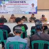 Koramil 1611 Losarang Menghadiri Kegiatan Musyawarah Desa khusus Pembentukan Koperasi Desa Merah Putih
