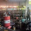 Babinsa Koramil 1602 Sindang Bersama Babinkamtibmas Melaksanakan Silahturahmi Di Bengkel Las