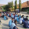 Danramil 1611/Losarang Memberikan Materi Wawasan Kebangsaan Pada MPLS SMKN 1 LOSARANG