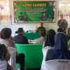 Tradisi Pelepasan Kapten Inf Dadang Iskandar Dan Penyambutan Danramil 1602/Sindang Kapten Inf Arifin