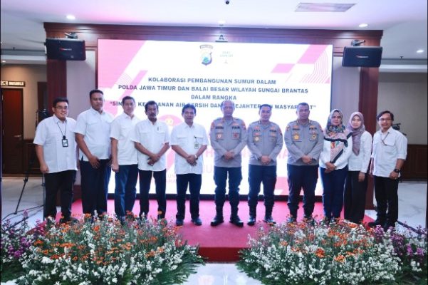 Kolaborasi Polda Jatim dan BBWS Brantas di Hari Bhayangkara ke -79:  Bangun Sumur Bor Dukung Efisiensi Air dan Ketahanan Pangan