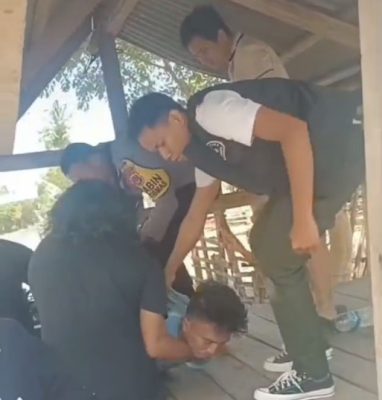 Viral...!!! Beredar Di Medsos, Detik Detik Penangkapan Alvian Maulana Sinaga