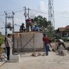Tingkatkan Keamanan Lingkungan, Satgas TMMD ke-126 Laksanakan Pembangunan Pos Kamling
