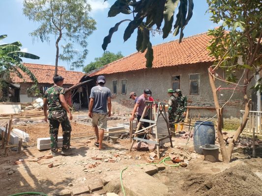 Target Rutilahu Desa Longok Selesai, Pada Pelaksanaan Kegiatan TMMD Ke-126