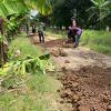 Satgas TMMD ke-126 Laksanakan Pembangunan Jalan Rabat Beton di Blok Sicondol Desa Longok