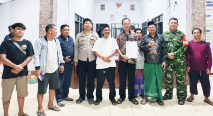 4 Desa Wilayah Kecamatan Cantigi Menggelar Pilwu, Secara Resmi Panitia Melaksanakan Penutupan Pendaftaran