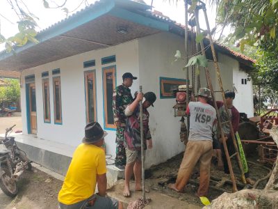 Hadirkan Akses Air Bersih Untuk Rakyat, Melalui TMAB Di 5 Titik Pengeboran Oleh Satgas TMMD KE-126