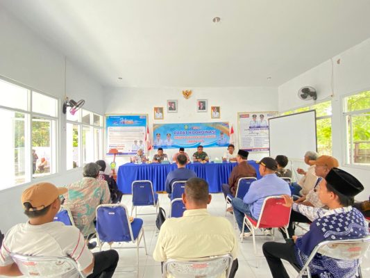 Pelda H.Agus Santoso Menghadiri Rapat Persiapan Verifikasi Dan Validasi Berkas Bakal Calon Kuwu