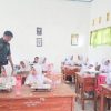 Pelda H.Agus Anggota Koramil 1602 Sindang Monitoring Pendistribusian Makanan Bergizi Gratis
