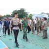 Apel Gabungan Polres Indramayu Dan Kodim 0616 Indramayu Siaga Nataru, Operasi Lilin Lodaya 2025 Resmi Dimulai