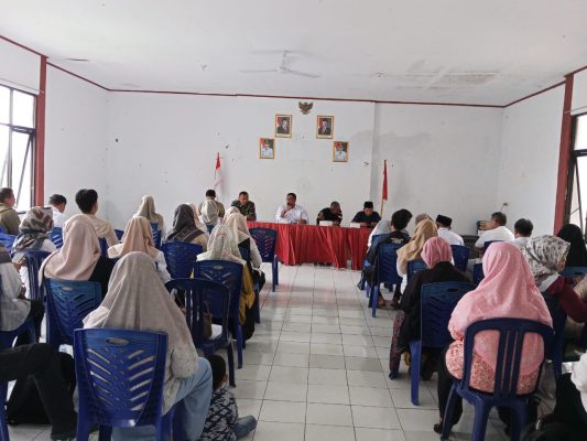 Koramil 1602 Sindang Menghadiri Rakor Program Makakan Bergizi Gratis Tingkat Kecamatan Pasekan