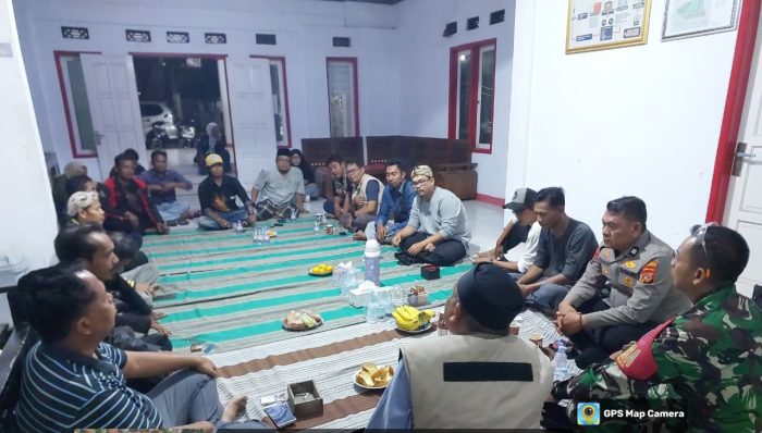 Ajak Masyarakat Jaga Kondusifitas, Muspika Karangampel Lakukan Silaturahmi Kepada Para Calon Kuwu