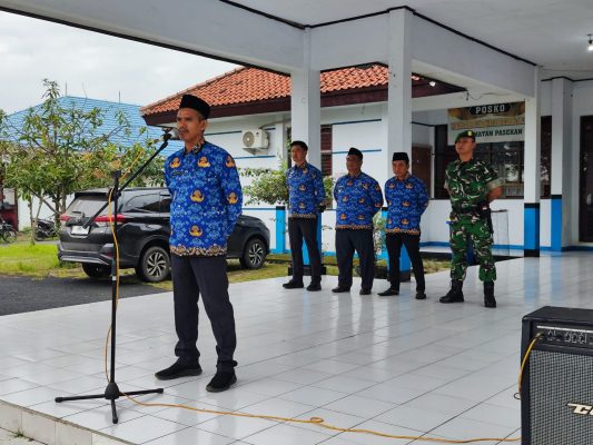 Tingkatkan Sinergitas Forkooimcam Pasekan, Koramil 1602 Sindang Ikuti Apel Gabungan Tingkat Kecamatan
