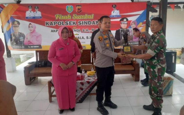 Tradisi Pelepasan Kapolsek AKP H.Suhendi Dan Penyambutan Kapolsek Sindang AKP Karnala