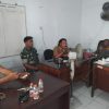 Pelda H.Agus Santoso Anggota Koramil 1602 Sindang Menghadiri Musyawarah Dengan Lurah Sekecamatan Cantigi