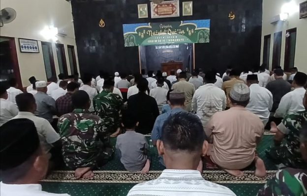 Kodim 0616 Indramayu Menggelar Kegiatan Peringatan Malam Nuzulul Qur'an Dan Do'a Bersama