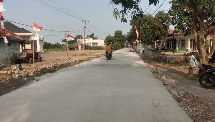 Sumringah, Warga Masyarakat Panyingkiran Kidul Ucapkan Terimakasih Kepada Bupati