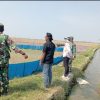 Koramil 1603 Lohbener Laksanakan Pendampingan Pertanian MT 2 Terkait Suplai Air Me Lahan Sawah