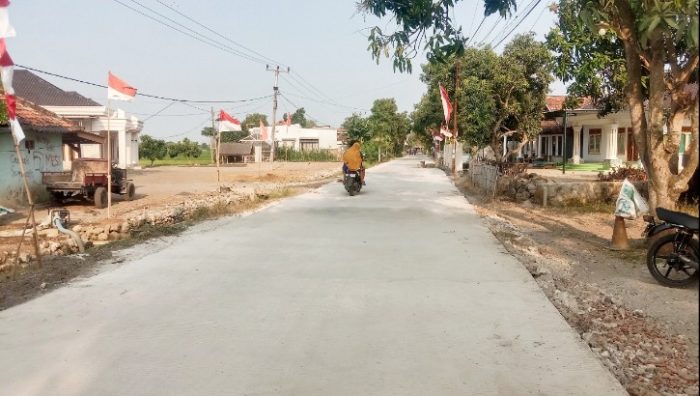 Sumringah, Warga Masyarakat Panyingkiran Kidul Ucapkan Terimakasih Kepada Bupati